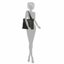 Enrico Benetti June Shopper Zwart -NL Rugzak Verkoopwinkel 66527 001 silhouette