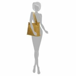 Enrico Benetti June Shopper Okergeel -NL Rugzak Verkoopwinkel 66527 114 silhouette