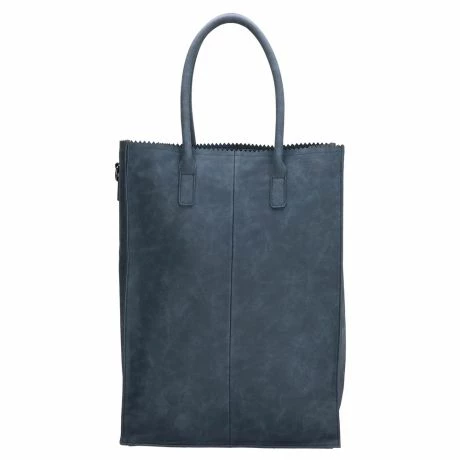 Zebra Natural Bag Rosa XL Shopper Jeansblauw 7 Zebra Natural Bag Rosa XL Shopper Jeansblauw - Afbeelding 5