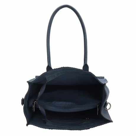 Zebra Natural Bag Rosa XL Shopper Jeansblauw 8 Zebra Natural Bag Rosa XL Shopper Jeansblauw - Afbeelding 6