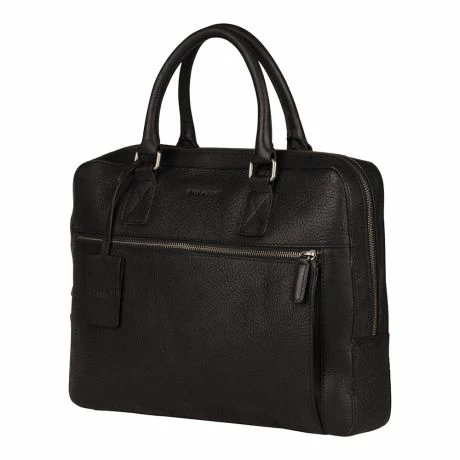Burkely Antique Avery Laptopbag 13.3" Black 4 Burkely Antique Avery Laptopbag 13.3" Black - Afbeelding 2