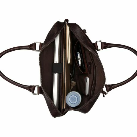 Burkely Antique Avery Laptopbag 13.3" Brown 7 Burkely Antique Avery Laptopbag 13.3" Brown - Afbeelding 5