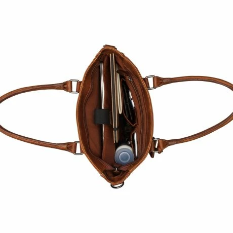 Burkely Antique Avery Shopper Cognac 7 Burkely Antique Avery Shopper Cognac - Afbeelding 5