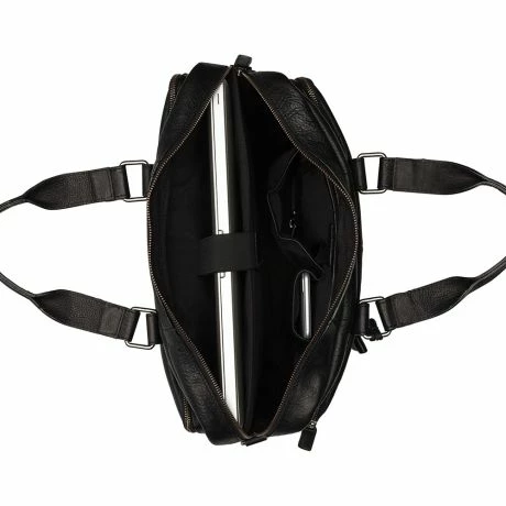 Burkely Antique Avery Workbag 15.6" Black 5 Burkely Antique Avery Workbag 15.6" Black - Afbeelding 3