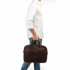 Burkely Antique Avery Workbag 15.6" Brown -NL Rugzak Verkoopwinkel 8005218.56.20 7