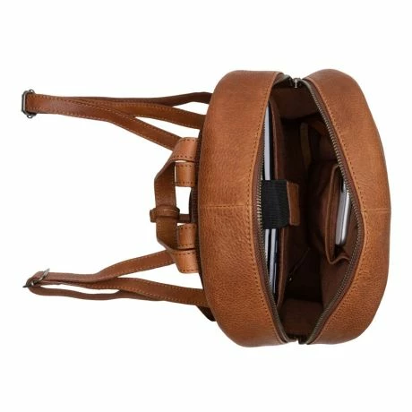 Burkely Antique Avery Backpack Tablet Cognac 5 Burkely Antique Avery Backpack Tablet Cognac - Afbeelding 3