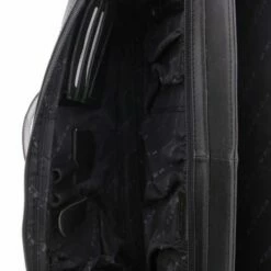 Plevier Morse Leren Aktentas 2-Vaks 15.6" Zwart -NL Rugzak Verkoopwinkel 853 1 binnenkant 2 morse