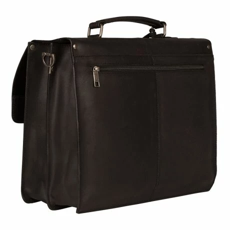 Burkely Vintage Scott Briefcase Black 5 Burkely Vintage Scott Briefcase Black - Afbeelding 3