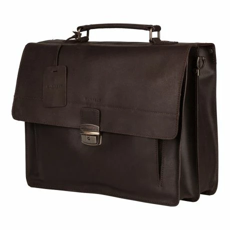 Burkely Vintage Scott Briefcase Brown 4 Burkely Vintage Scott Briefcase Brown - Afbeelding 2