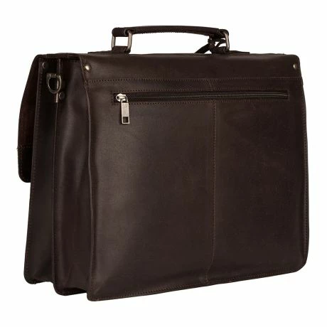 Burkely Vintage Scott Briefcase Brown 5 Burkely Vintage Scott Briefcase Brown - Afbeelding 3