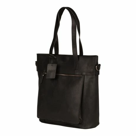 Burkely Vintage Jade Laptop 14" Shopper Black 5 Burkely Vintage Jade Laptop 14" Shopper Black - Afbeelding 3