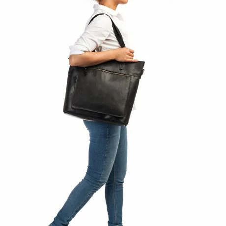 Burkely Vintage Jade Laptop 14" Shopper Black 7 Burkely Vintage Jade Laptop 14" Shopper Black - Afbeelding 5