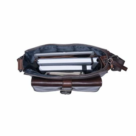 Leonhard Heyden Roma Shoulder Bag XS Brown 4 Leonhard Heyden Roma Shoulder Bag XS Brown - Afbeelding 2