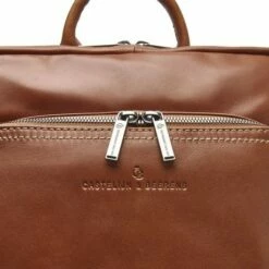 Castelijn & Beerens Firenze Laptoprugzak 15.6'' Tablet Lichtbruin -NL Rugzak Verkoopwinkel 9576 lb
