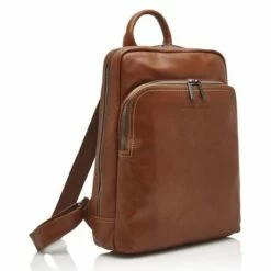 Castelijn & Beerens Firenze Laptoprugzak 15.6'' Tablet Lichtbruin -NL Rugzak Verkoopwinkel 9576 lb 1