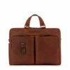 Piquadro Harper Laptop 15"/ IPad 12,9" Briefcase Tobacco