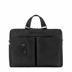 Piquadro Harper Laptop 15"/ IPad 12,9" Briefcase Black