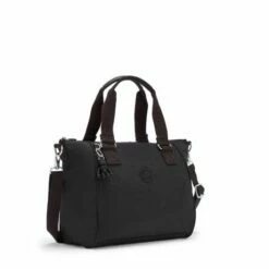 Kipling Amiel Medium Handtas Black Noir 10 Kipling Amiel Medium Handtas Black Noir -NL Rugzak Verkoopwinkel amiel black noir 4