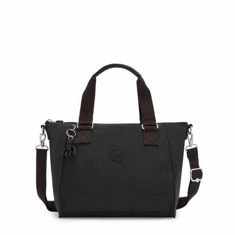 Kipling Amiel Medium Handtas Black Noir 3 Kipling Amiel Medium Handtas Black Noir