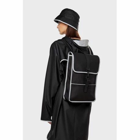 Rains Original Backpack Mini Reflective Rugtas Black 6 Rains Original Backpack Mini Reflective Rugtas Black - Afbeelding 4