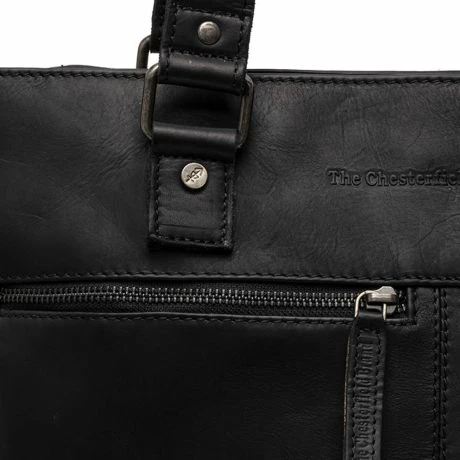 Chesterfield Rome Shopper Zwart 4 Chesterfield Rome Shopper Zwart - Afbeelding 2