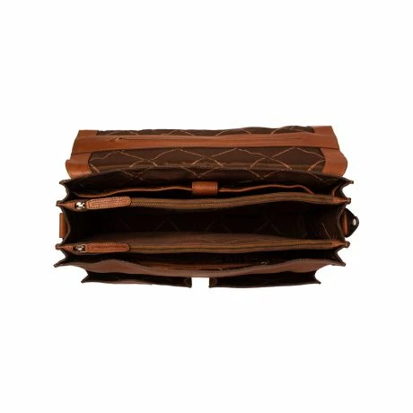 Chesterfield Idaho Laptoptas 15.6" Cognac 6 Chesterfield Idaho Laptoptas 15.6" Cognac - Afbeelding 4