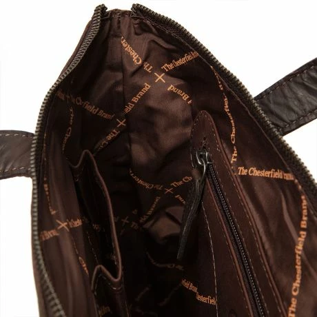 Chesterfield Moscow Schouder/ Rugtas Brown 6 Chesterfield Moscow Schouder/ Rugtas Brown - Afbeelding 4