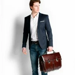 Piquadro Blue Square Computer Briefcase 15.6" Black -NL Rugzak Verkoopwinkel ca1068b2 n dett10 1 1