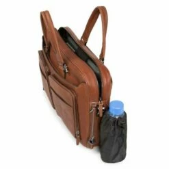 Piquadro Black Square Portfolio Computer Briefcase 15" Black -NL Rugzak Verkoopwinkel ca2849b3 ve2 2