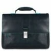Piquadro Blue Square Expandable Computer Portfolio Briefcase 15" Night Blue 1 Piquadro Blue Square Expandable Computer Portfolio Briefcase 15" Night Blue -NL Rugzak Verkoopwinkel ca3111b2 blu2 1 1