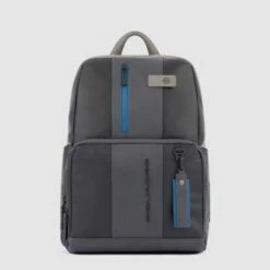 Piquadro Urban Computer Backpack 14'' Black Grey Blue