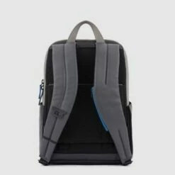 Piquadro Urban Computer Backpack 14'' Black Grey Blue -NL Rugzak Verkoopwinkel ca3214ub00bm ngr dett2 2
