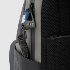 Piquadro Urban Computer Backpack 14'' Black Grey Blue -NL Rugzak Verkoopwinkel ca3214ub00bm ngr dett3 2