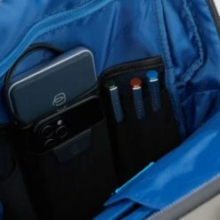 Piquadro Urban Computer Backpack 14'' Black Grey Blue -NL Rugzak Verkoopwinkel ca3214ub00bm ngr dett8 2