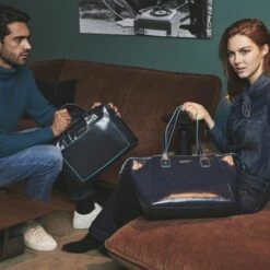 Piquadro Blue Square Double Handle Computer Portfolio Briefcase 14" Black 14 Piquadro Blue Square Double Handle Computer Portfolio Briefcase 14" Black -NL Rugzak Verkoopwinkel ca3335b2 n dett5