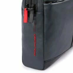 Piquadro Urban Laptop Briefcase 15.6'' Black/Grey -NL Rugzak Verkoopwinkel ca3339ub00 grn dett4