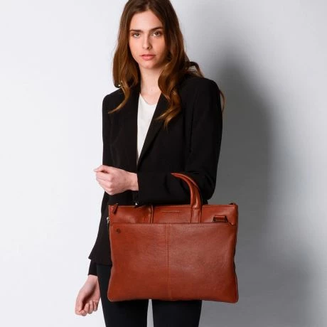 Piquadro Black Square Small Expandable Computer Bag 15.6'' Black 7 Piquadro Black Square Small Expandable Computer Bag 15.6'' Black - Afbeelding 5