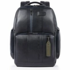 Piquadro Urban Fast Check PC Backpack 15.6'' Dark Blue