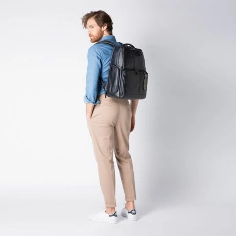 Piquadro Urban Fast Check PC Backpack 15.6'' Black 13 Piquadro Urban Fast Check PC Backpack 15.6'' Black - Afbeelding 11