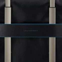 Piquadro Blue Square Revamp Slim Computer Bag 14'' Black -NL Rugzak Verkoopwinkel ca6105b2v blu dett7 2