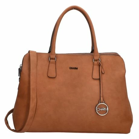 Charm London Bromley 13.3" Laptoptas Cognac 3 Charm London Bromley 13.3" Laptoptas Cognac