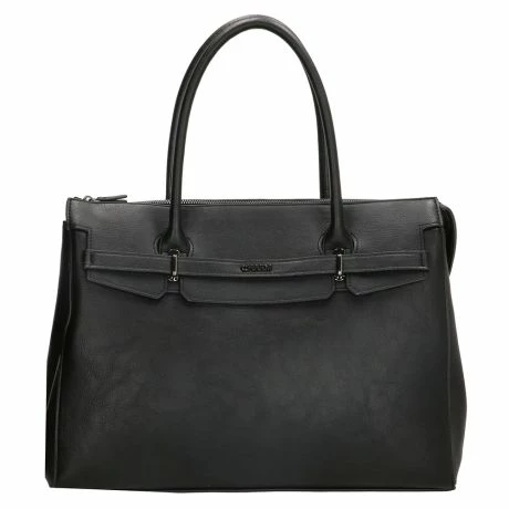 Charm London Bromley 15.6" Laptop Handtas Black 4 Charm London Bromley 15.6" Laptop Handtas Black - Afbeelding 2