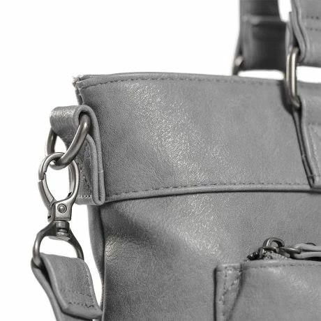 Daniel Ray Glendale Shopper Crossbody Tas Grijs 6 Daniel Ray Glendale Shopper Crossbody Tas Grijs - Afbeelding 4