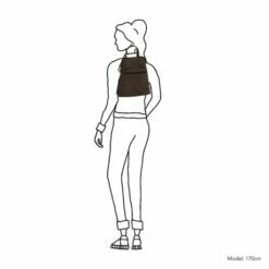 Daniel Ray Los Angeles Rugtas Dark Brown -NL Rugzak Verkoopwinkel drl25.1183.24 dk brown