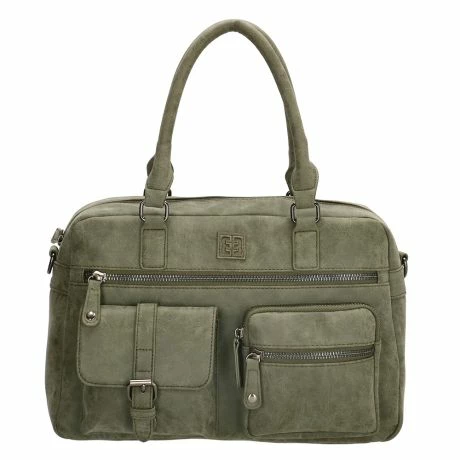 Enrico Benetti Ardèche Handtas Olijf 4 Enrico Benetti Ardèche Handtas Olijf - Afbeelding 2