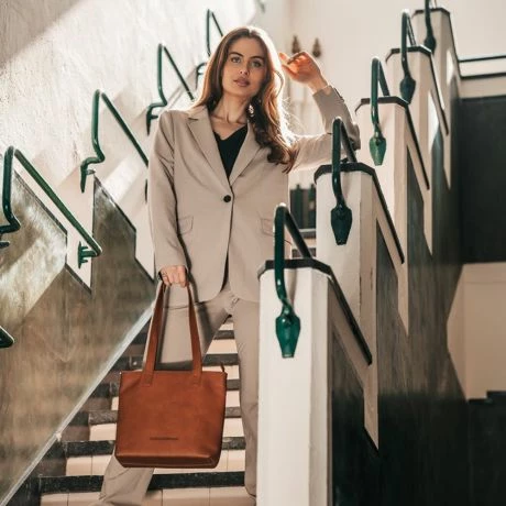 Chesterfield Florida Shopper Cognac 8 Chesterfield Florida Shopper Cognac - Afbeelding 6