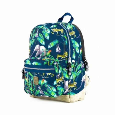 Pick & Pack Rugzak M Happy Jungle Navy 5 Pick & Pack Rugzak M Happy Jungle Navy - Afbeelding 3
