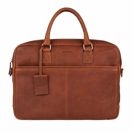 Burkely Antique Avery Laptopbag 15" Cognac 3 Burkely Antique Avery Laptopbag 15" Cognac