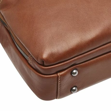 Castelijn & Beerens Firenze Business 3-Vaks Laptoptas 15.6'' Licht Bruin 9 Castelijn & Beerens Firenze Business 3-Vaks Laptoptas 15.6'' Licht Bruin - Afbeelding 7