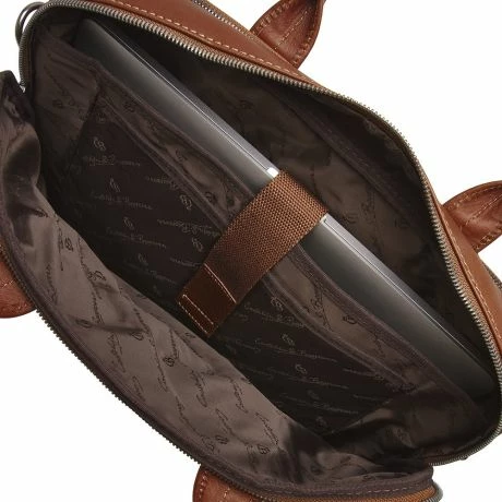 Castelijn & Beerens Firenze Business 3-Vaks Laptoptas 15.6'' Licht Bruin 6 Castelijn & Beerens Firenze Business 3-Vaks Laptoptas 15.6'' Licht Bruin - Afbeelding 4